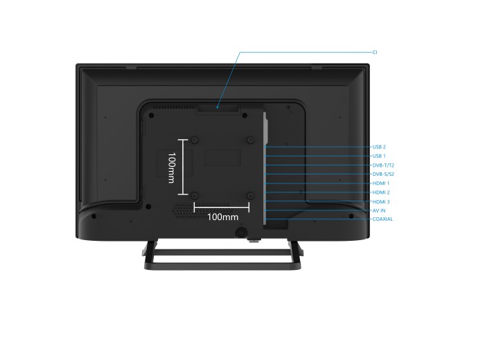 24" T3 HD LED TV