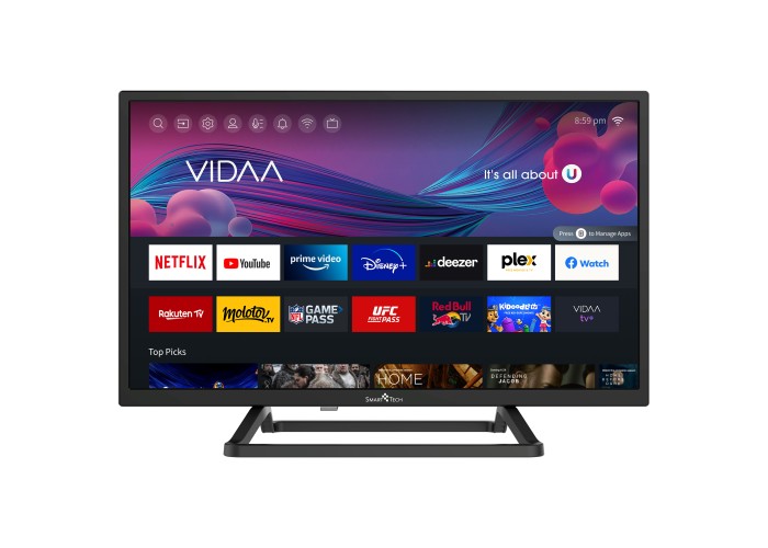 24" T3 HD LED VIDAA Smart TV