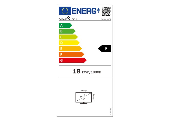 24" T3 HD LED VIDAA Smart TV