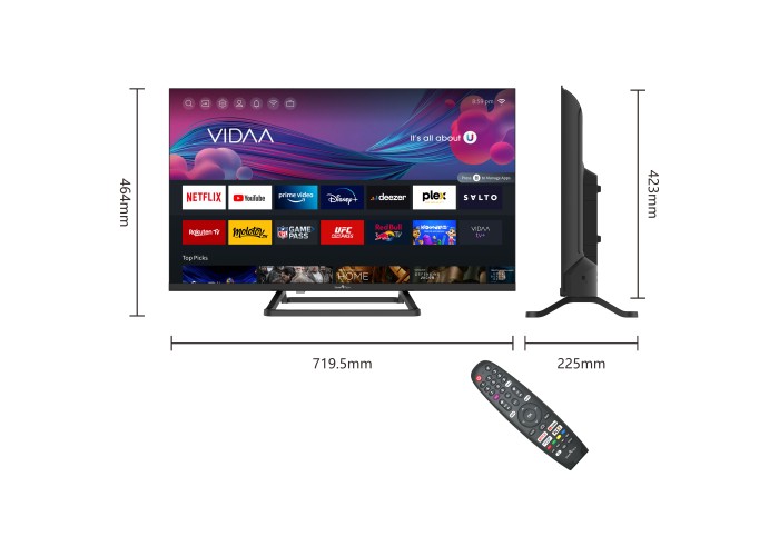 32" V3 HD LED VIDAA Smart TV