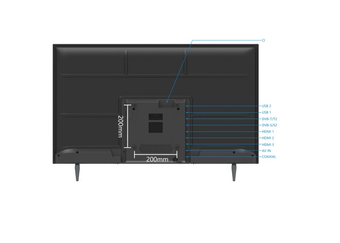 43" T2 FHD LED TV