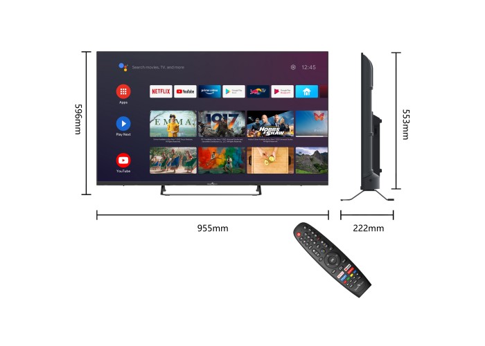 43" V3 4K Ultra HD Android TV™