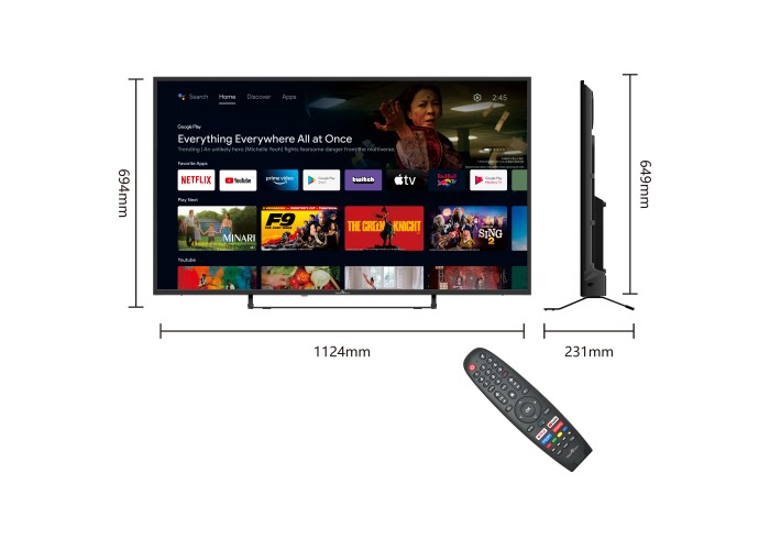 50" T3 4K Ultra HD Android TV™