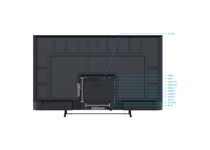 50" V3 4K Ultra HD Android TV™