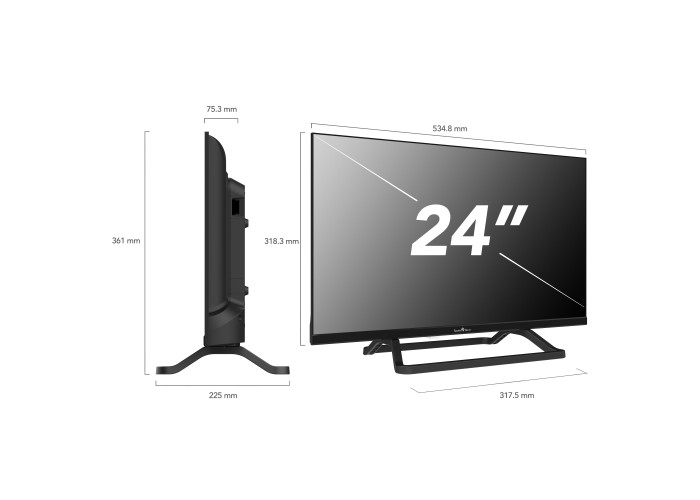 24" V3CA HD LED TV