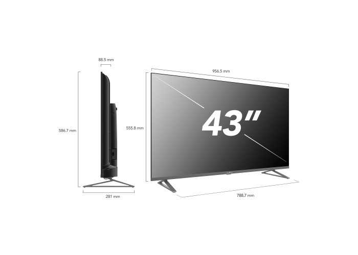 43" 3H Quantum Dot Google TV™ 