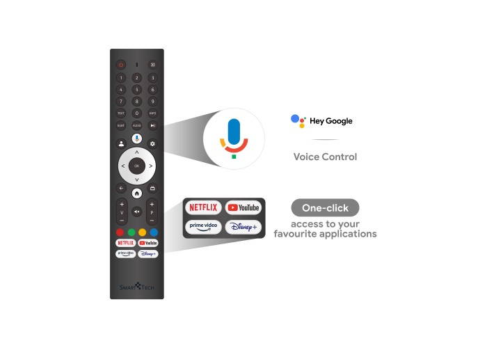 43" 2V 4K Ultra HD Google TV™