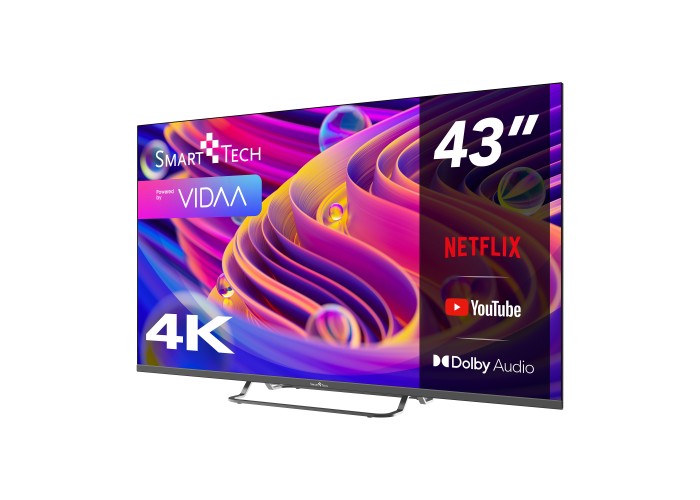 43" 1V 4K UHD LED VIDAA Smart TV