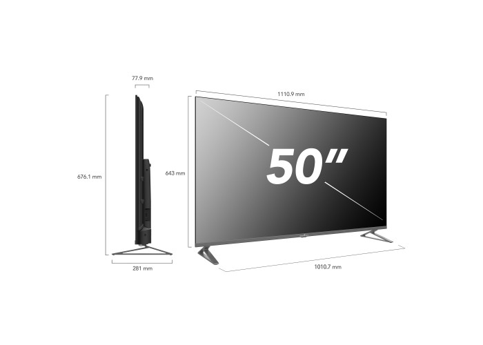 50" 3H Quantum Dot Google TV™ 