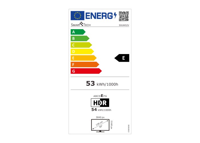 50" 2V UHD LED webOS  Smart TV