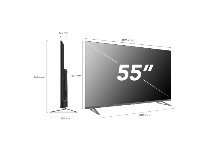 55" 3H Quantum Dot Google TV™ 