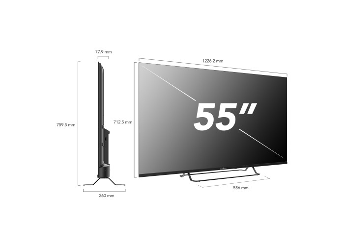 55" 2V UHD LED webOS  Smart TV