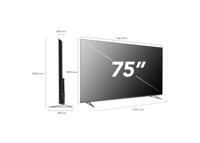 75" 3H Quantum Dot Google TV™ 