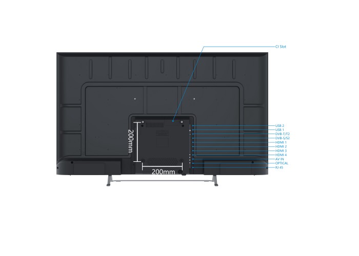 50" V3 Quantum Dot Android TV™