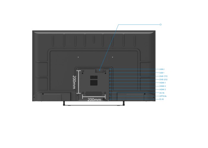 50" T3 4K Ultra HD Android TV™