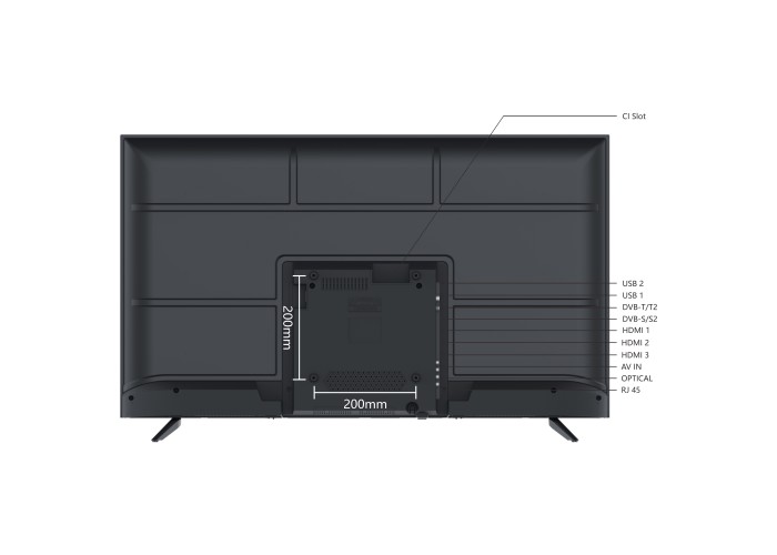 43" V1 FHD LED VIDAA Smart TV